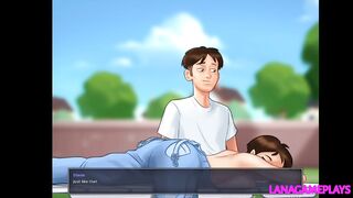 Summertime Saga #56 – Widow MILF Loves Boobs Massage