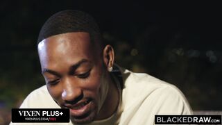 BLACKEDRAW BBC Hungry Hottie Juniper Ren Ditches Boyfriend For a Real Man