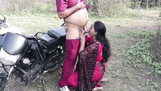 Desi Indian Marathi Kavita Vahini fuck full nude in jungle in Doggy style